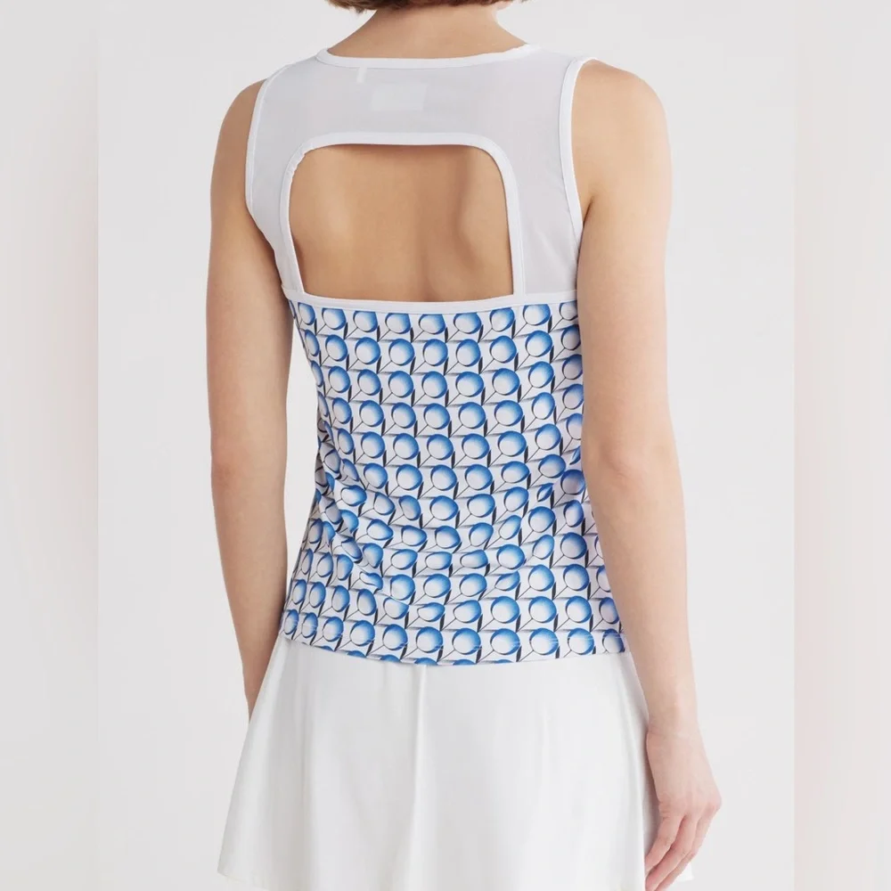 Original Penguin Tennis Print Performance Tank. Size M - Picture 2 of 12